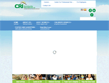 Tablet Screenshot of criinc.org